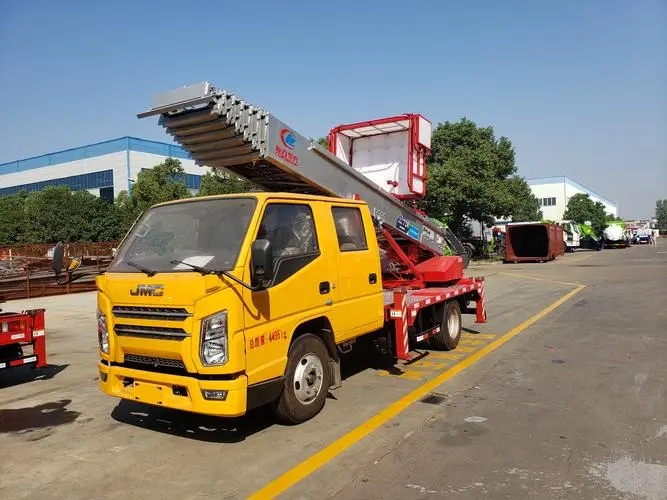 江汉附近云梯车出租 砂石搬运