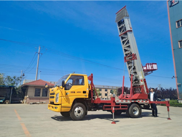 江汉常年租赁32米云梯车