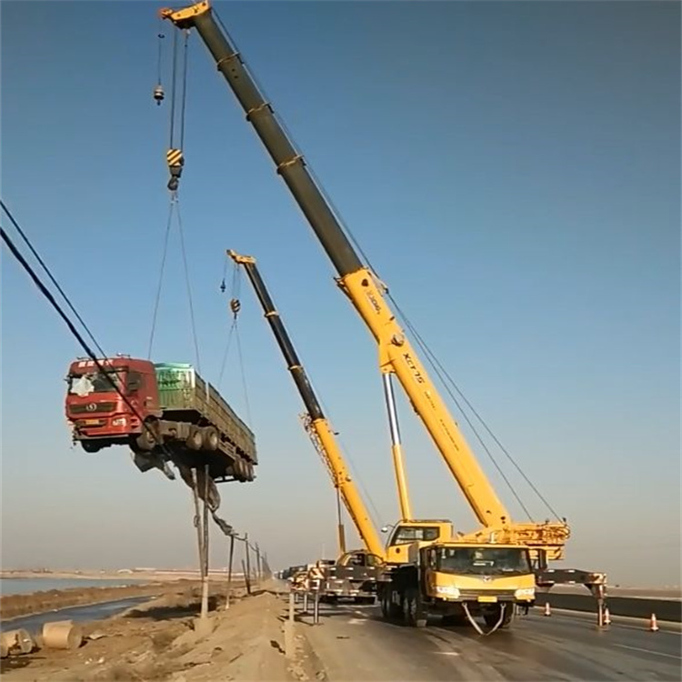 江汉吊车怎么吊货车